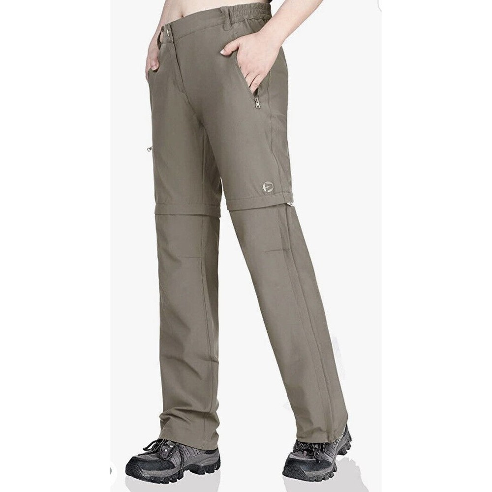 Outdoor Ventures Women’sFossil Lightweight Zip Off Pants NWT, SZ 6 Short.